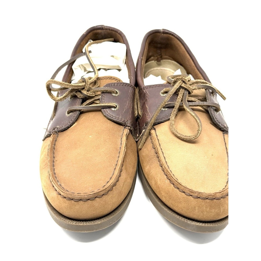 G.H. Bass Hampton Core 2 Mens Brown Leather Boat Shoes 10.5 M 6125-2326-230 - Picture 3 of 12